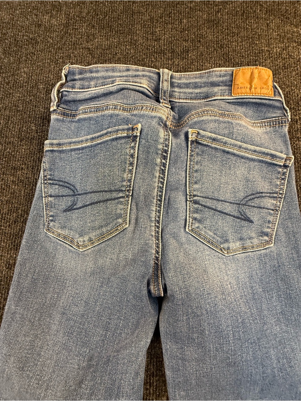 American Eagle Outfitters Blue Stretch Women's Jegging high rise 00
